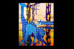 blaue-Giraffen